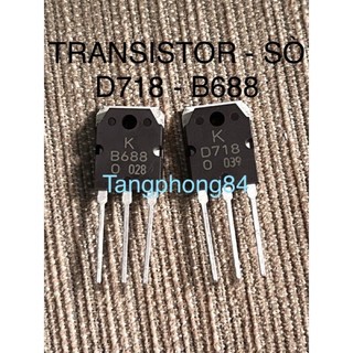 Transistor ( sò ) D718 với B688 , loại tốt giá 2 cặp 69k