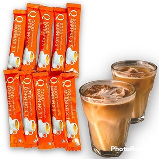   TẶNG LY  combo 60 gói cafe sữa hòa tan good morning trần quang 