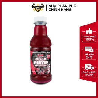 Nước Uống Bổ Sung Năng Lượng Pre-Workout Power Pump RTD BioX Chai 473ml