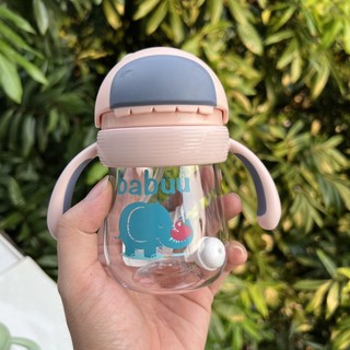 Bình tập uống nước 270ml-330ml Babuu  xuất Nhật