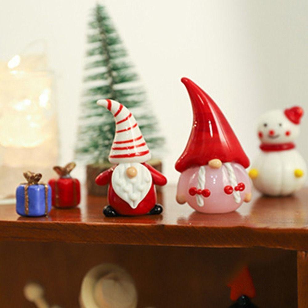 Aaron1 Phụ Kiện Trang Trí Xe Hơi / Nhà Cửa Kiểu Hoạt Hình Ông Già Noel Dễ Thương