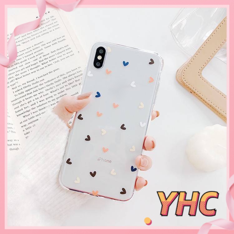 ốp iphone TPU Trong Suốt Hình Hoa tương thíchIphone6 6splus 7 7plus 8 8plus XR X XS 12 11 Pro max Plus 13 Promax-799