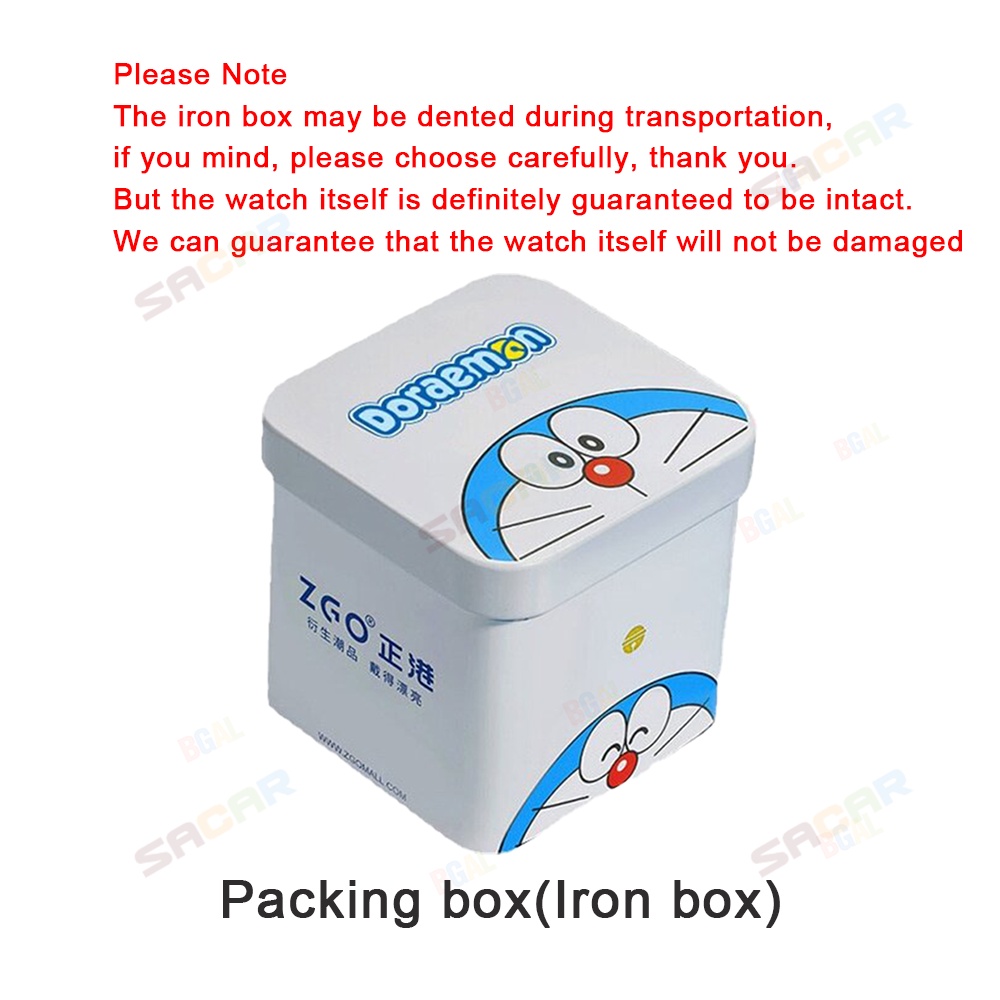 Đồng Hồ Đeo Tay Doraemon 100% Chính Hãng Chống Thấm Nước Chống Trầy Xước 30M Dành Cho Nữ 121 / 8592