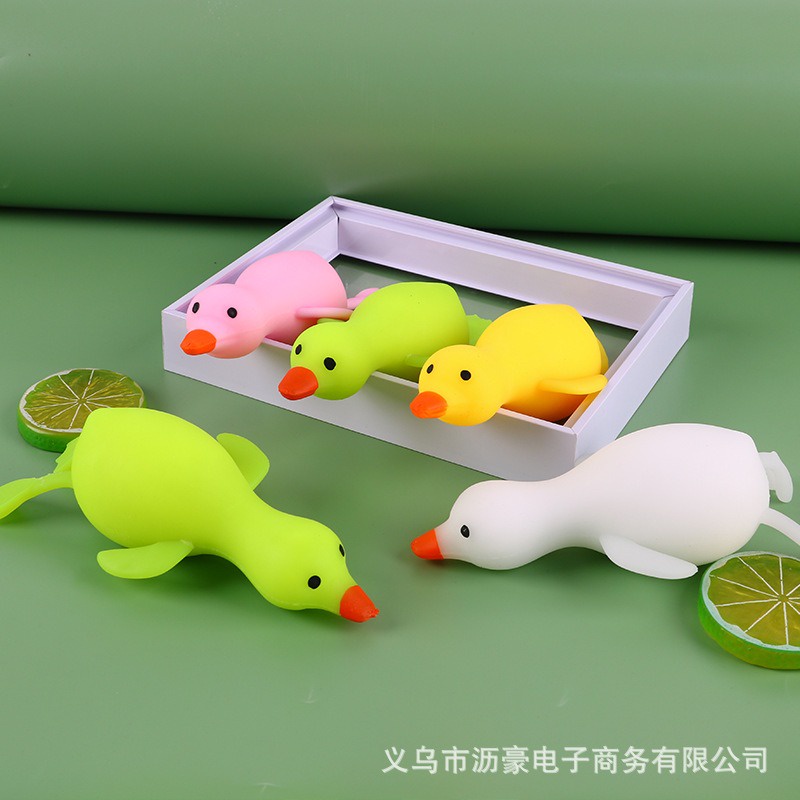 SQUISHY HÌNH CON VỊT kéo dài