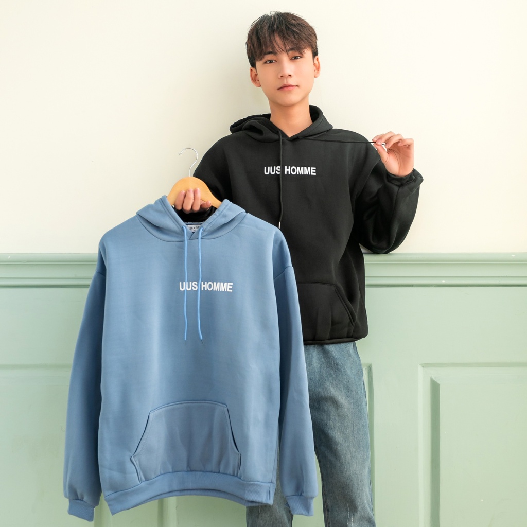 Áo Hoodie Nỉ Da Cá MANDO Họa Tiết Trẻ Trung Phong Cách Thời Trang Hàn Quốc NDN032