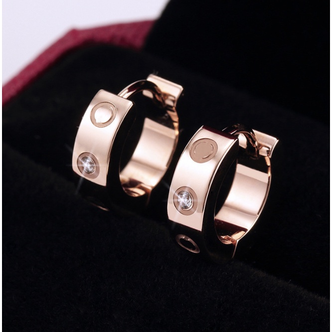 Bông Tai Đám Cưới Trái Tim Mới Năm 2022 Đính Kim Cương