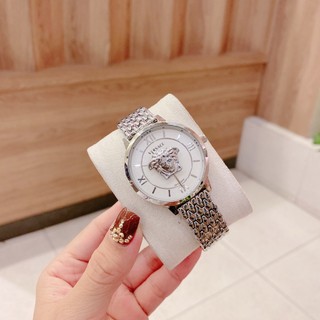 Đồng hồ nữ đeo tay đẹp VERSACE thời trang  cao cấp dây thép không gỉ chống nước bảo hành 12 tháng - DHN 17