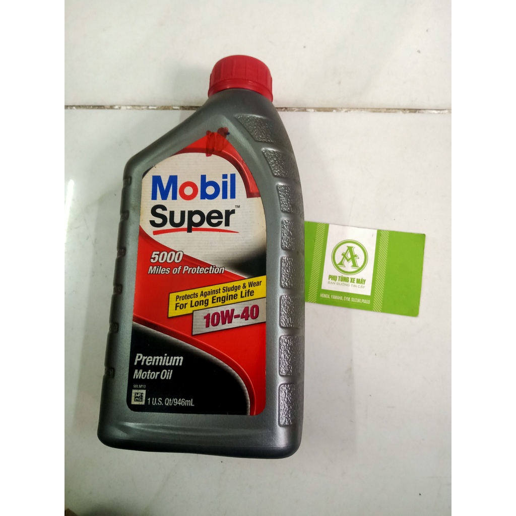 NHỚT MOBIL 5000 ( hình chụp trực tiếp )