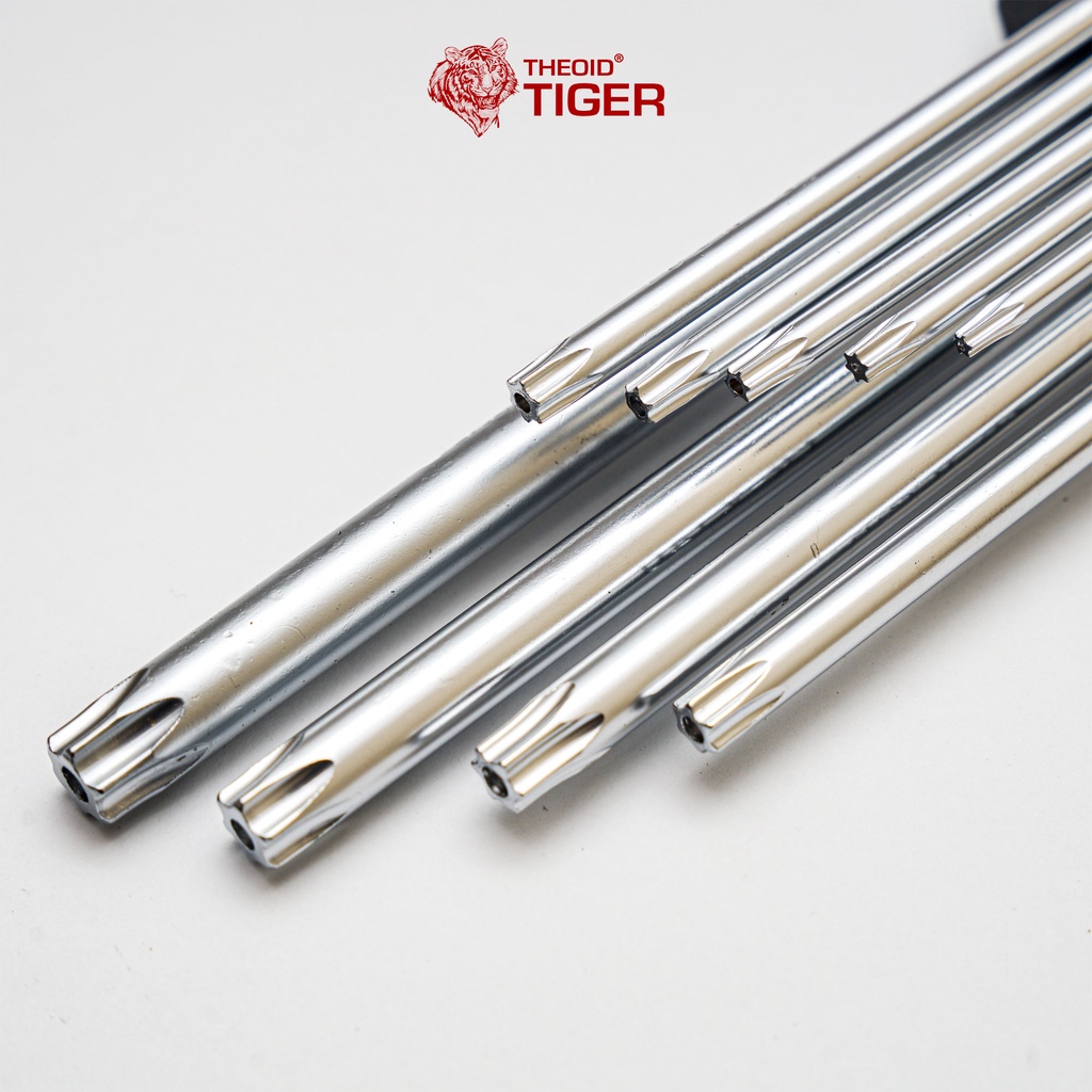 Bộ Lục Giác Hoa Thị 9 Chiếc Dài 20cm Theoid Tiger