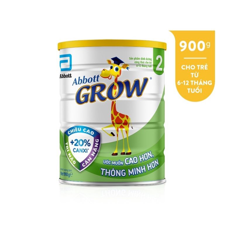 Sữa bột Abbott Grow 2 (G-Power) 900g