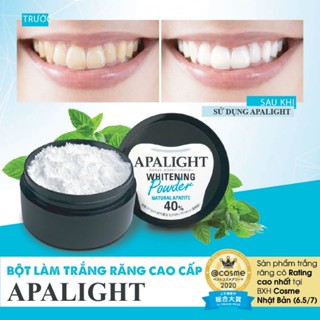 CHÍNH HÃNG Bột Làm Trắng Răng APALIGHT Cao Cấp Nhật Bản