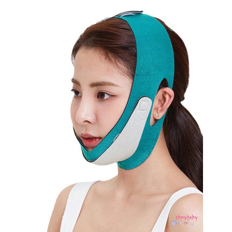 Dây đeo giảm béo mặt Đôi cằm Đai nâng cơ Băng chống nhăn Mặt nạ băng V Line Nâng [O/12]