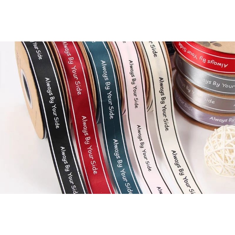 1 MÉT RUY BĂNG LỤA BÓ HOA HÀN QUỐC - DÂY NƠ LỤA CÓ HỌA TIẾT GÓI QUÀ