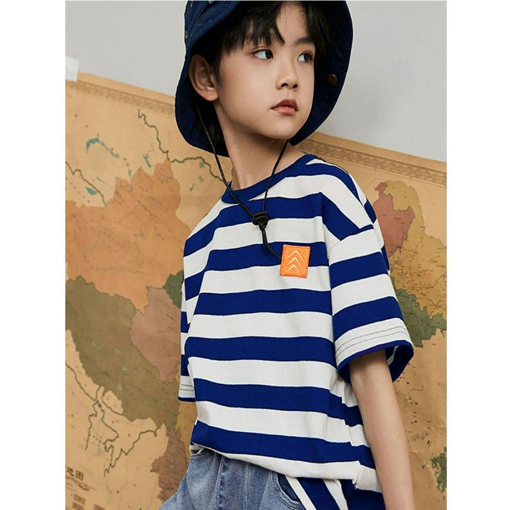 ☑Áo Thun Tay Ngắn Hợp Thời Trang Cho Bé Trai