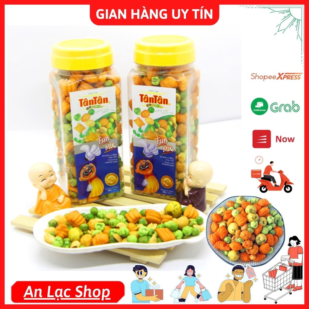 ĐẬU PHỘNG THẬP CẨM FUN MIX TÂN TÂN HỘP 200G - An Lạc