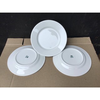 [Siêu Sale] Combo 3 dĩa sứ cao cấp 8inch cạn (19.5cm)