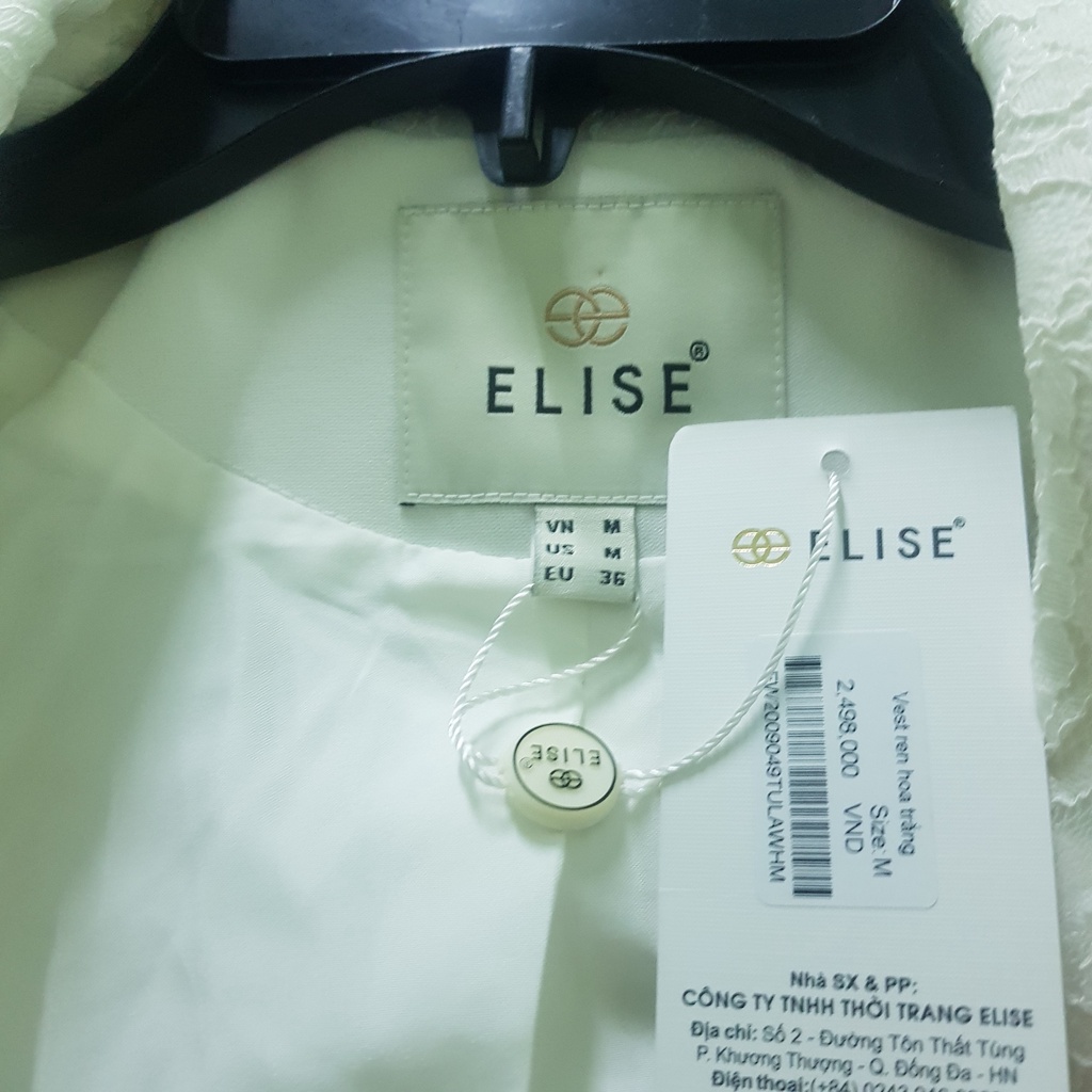 Set Vest Elise sz M chuân newtag