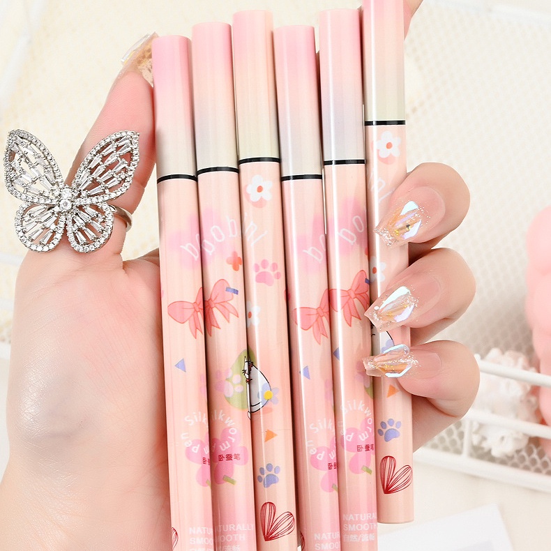 1 Bút Kẻ Mắt Dạng Lỏng Mịn Mượt Nhanh Khô Trang Điểm Cho Nữ