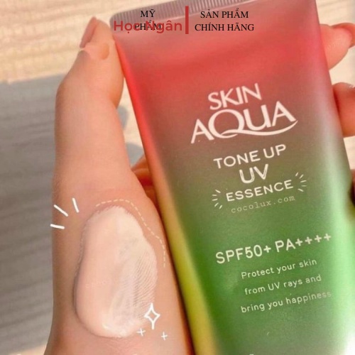 Kem chống nắng Skin Aqua Tone Up UV Essence SPF50+ PA++++ chống nắng và dưỡng da hiệu quả Myphamhocngan1