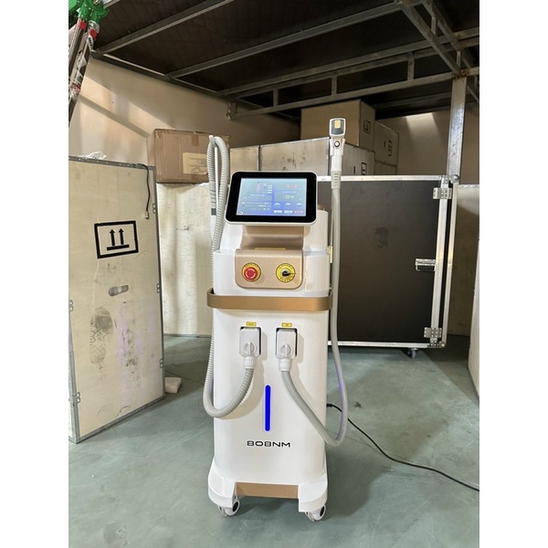 MÁY TRIỆT LÔNG DIODE LASER KOREA 808 2in1