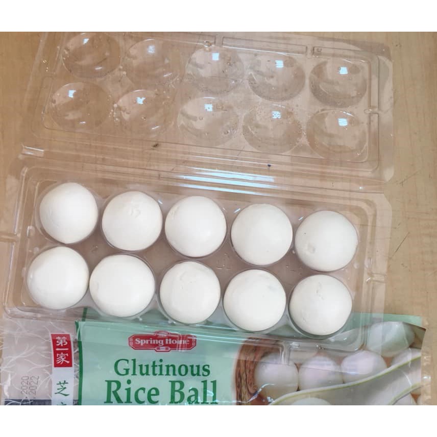 [Gói 200g – TRỨNG MUỐI] CHÈ TRÔI NƯỚC NHÂN TRỨNG MUỐI [Singapore] SPRING HOME Custard Lava Glutinous Rice Ball (halal) (