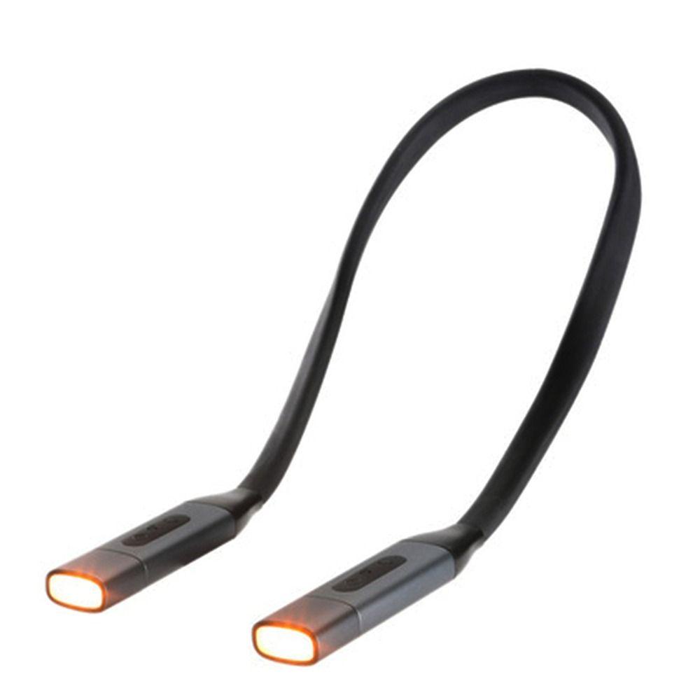 LAKAMIER Đèn Đọc Sách Đeo Cổ 3 Màu Siêu Sáng Tiện Dụng Mang Theo Cắm Trại