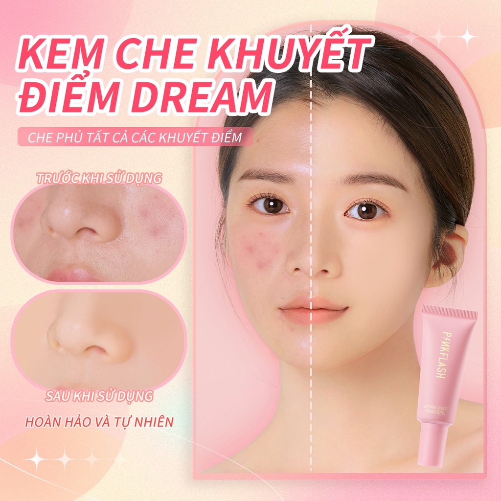 Bộ mỹ phẩm trang điểm 10 món PINKFLASH tiện dụng dành cho người mới bắt đầu