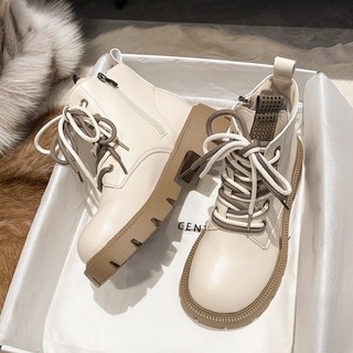 Bốt cổ ngắn - boots cổ thấp mix dây siêu hót