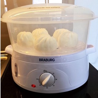 Nồi Hấp Điện 3 Tầng Braburg