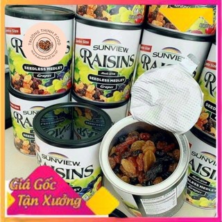 Nho khô mỹ sunview raisin hộp 425 gram