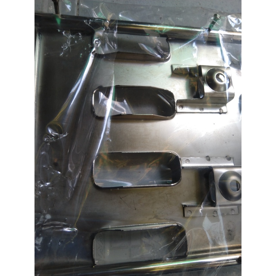 Vỉ yên sau xe máy các loại inoc dầy