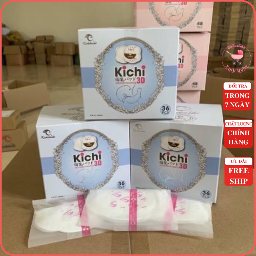 Miếng lót thấm sữa KICHI 36,48,108 miếng