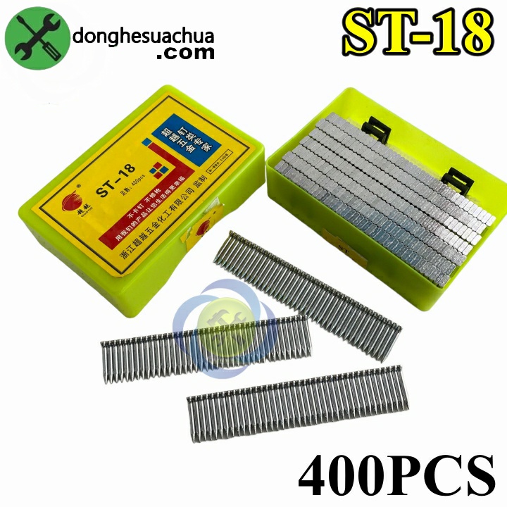 Đinh ST-18 dùng cho dụng cụ đóng đinh ST18 (hộp/400 cây)