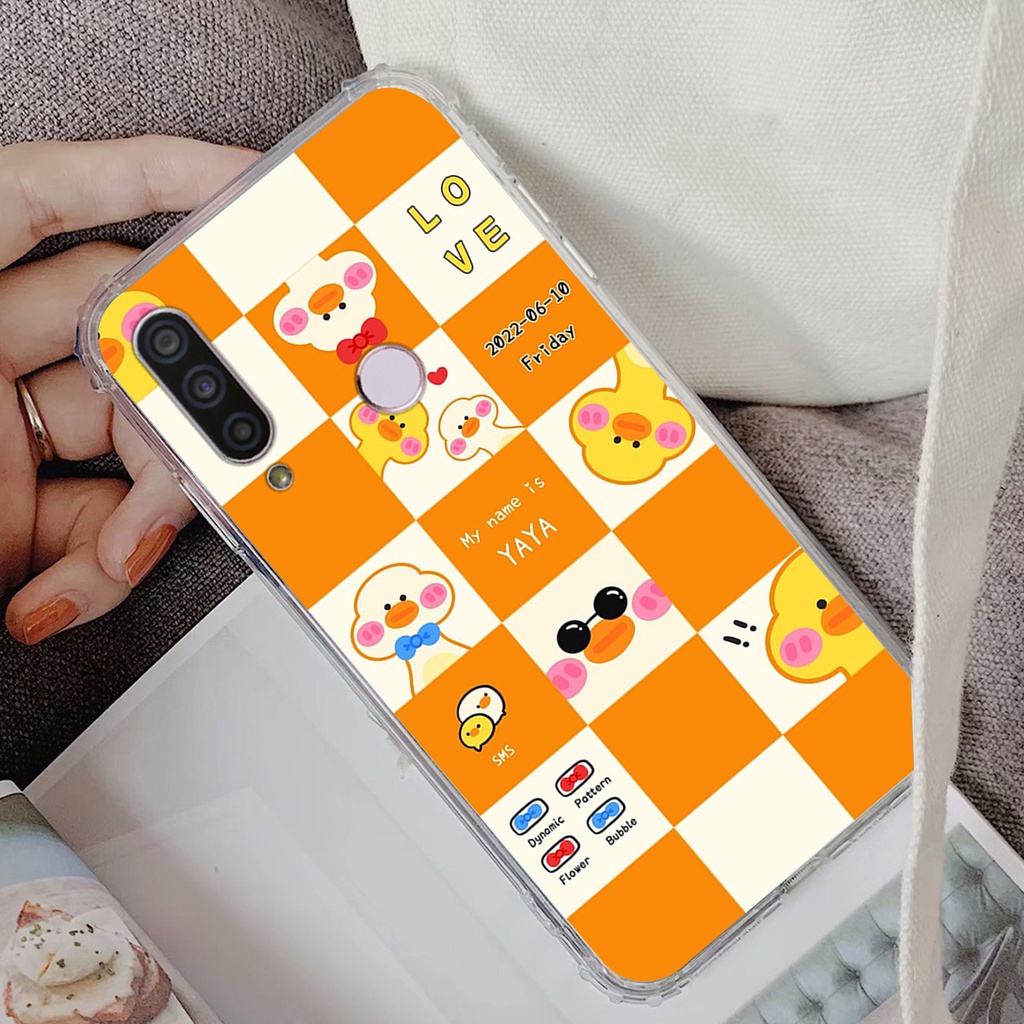 Ốp Vsmart Joy 3 / Joy3 in hình gấu vịt caro nhiều màu sắc ngộ nghĩnh dễ thương