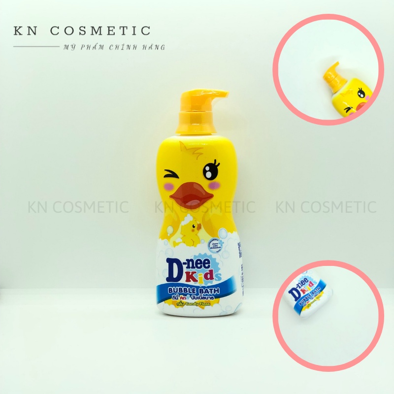 Sữa Tắm Gội Dnee Kid Hình Thú Các Màu Dành Chai 400ml
