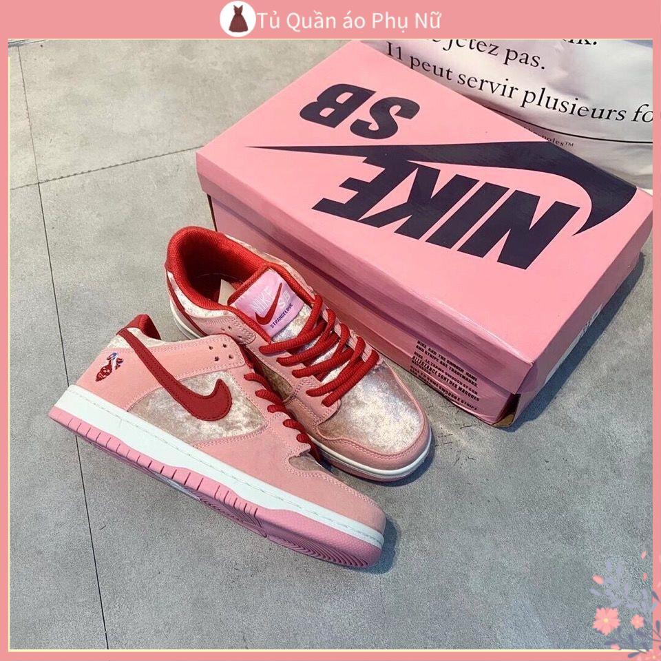 Giày Thể Thao Gi y Th Thao N Gia y Ba 'nh Mi SB Dunk Thấp Pro Bản Giới Hạn Ngày Lễ Tình Nhân Cho Nam Và Nữ Sinh Trung Học