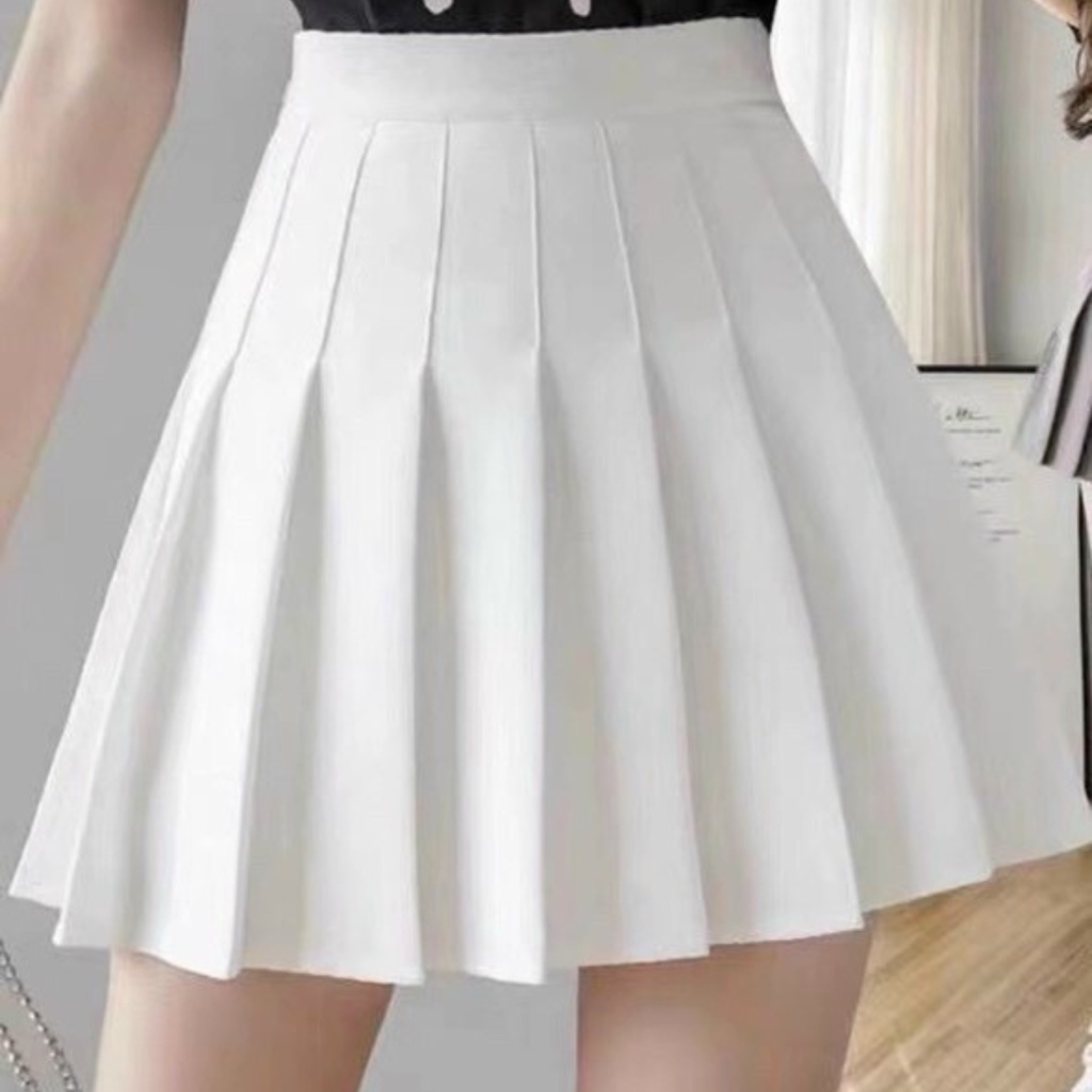 Chân váy xòe tennis QC loại 1, chân váy xếp ly, chất liệu vải dày loại 1 đừng nhầm lẫn với hàng rẻ