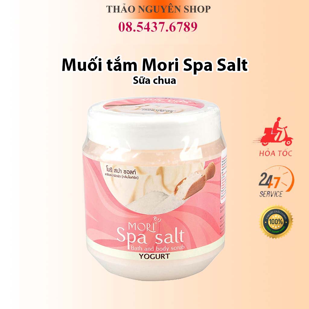 Muối tắm Spa Mori Salt Hương SỮA CHUA (YOGURT) 700gr