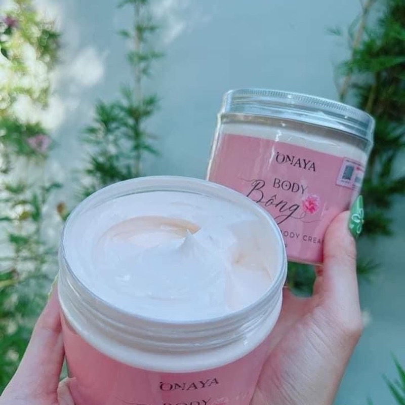 [FREE SHIP] Kem BODY BÔNG ONAYA DƯỠNG TRẮNG DA TOÀN THÂN