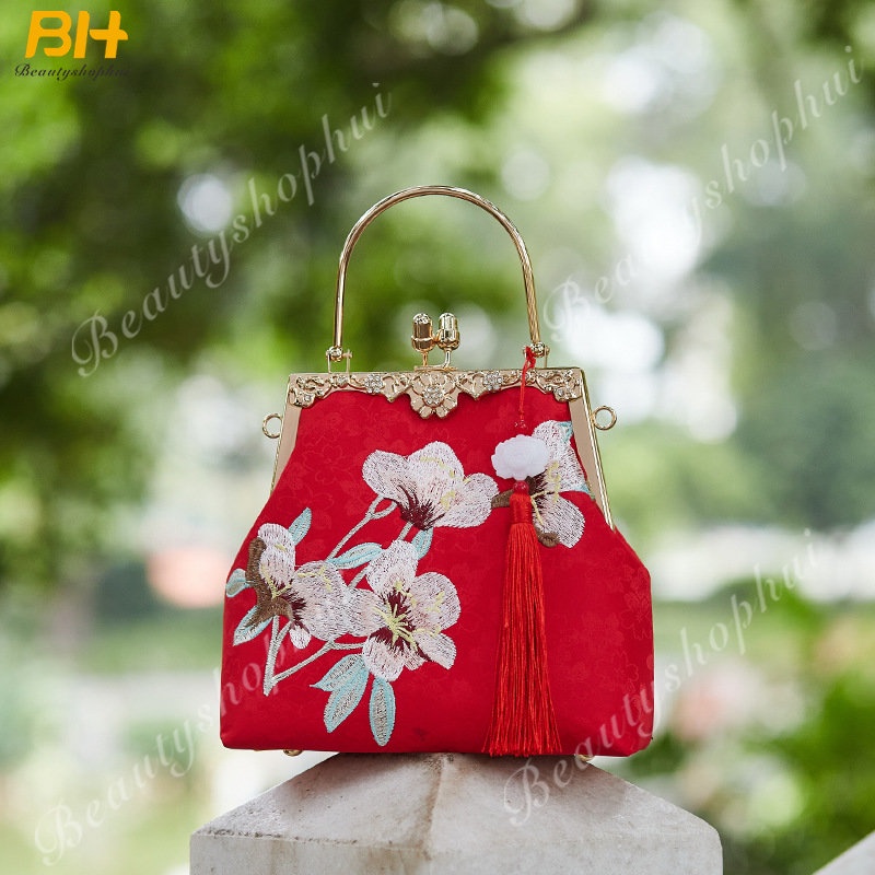 Túi Xách Dự Tiệc Thiết Kế Mới 2022 Thời Trang Theo Phong Cách Trung Hoa