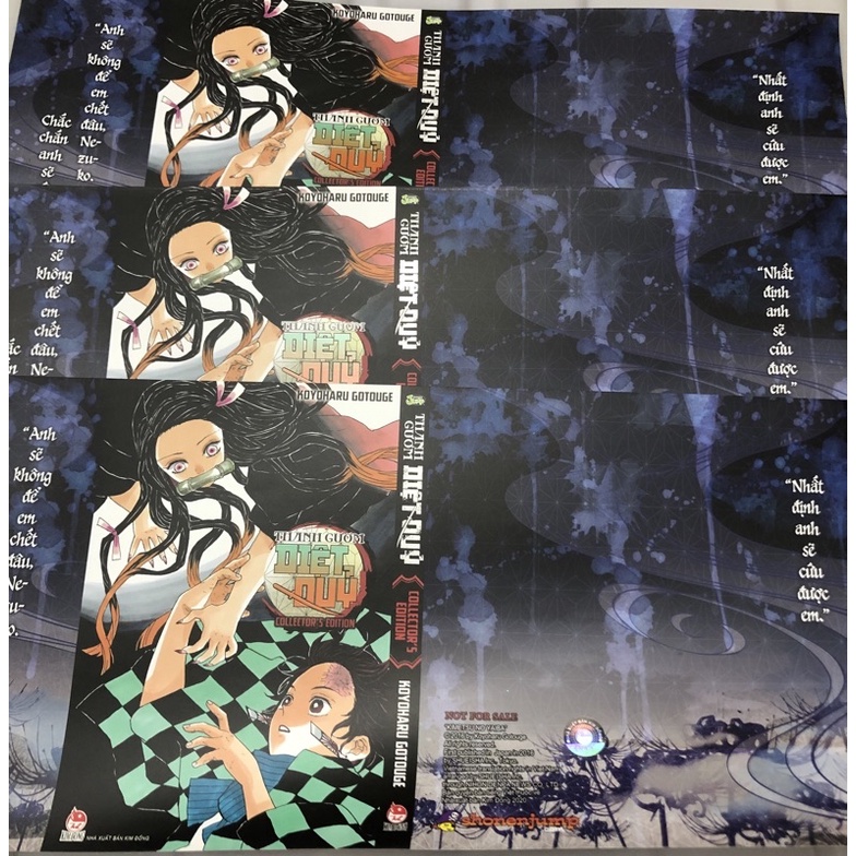 Bìa áo Kimetsu no yaiba