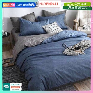 [rẻ nhất hcm]Ga giường bo chun,kích thước giường đơn[1mx2m,1m2x2m,1m4x2m,1m6x2m]mẫu xanh trơn phối màu