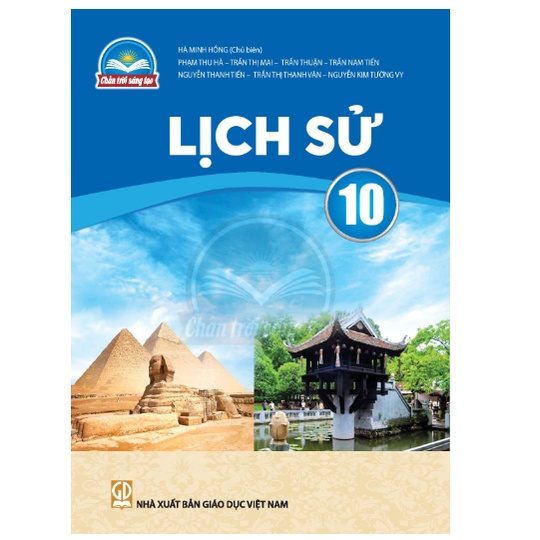 Sách - Combo 3 cuốn Lịch Sử lớp 10 (Chân trời sáng tạo)