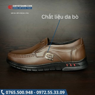 Giày Da Nam Trung Niên D58