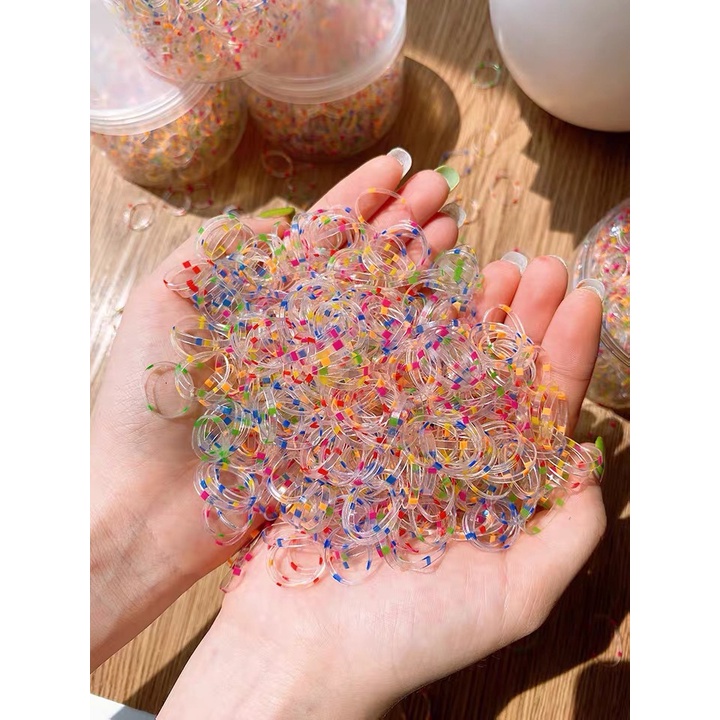 800 Dây Thun Cao Su Trong Suốt Dùng Một Lần JP5