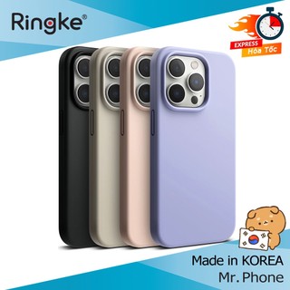 Ốp lưng Ringke Silicone iPhone 14 Pro Max / 14 Pro / 14 Plus / 14 - Nhập khẩu Hàn Quốc -Ốp lưng ip14 pro max case