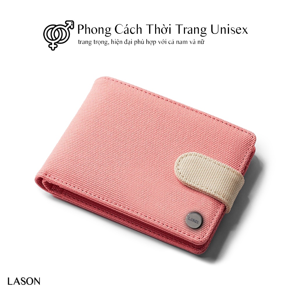 Ví DOLANTO BRAND® Button Wallet - Ngang