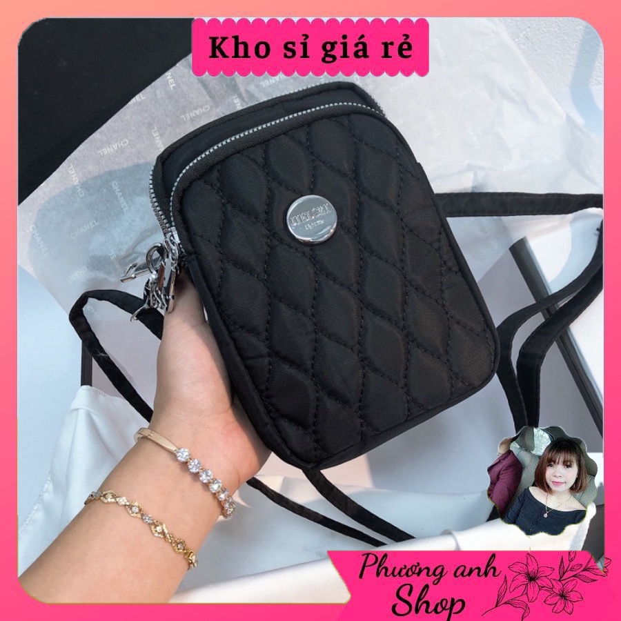 Túi xách nữ đeo chéo chất vải dù M43 có nhiều ngăn