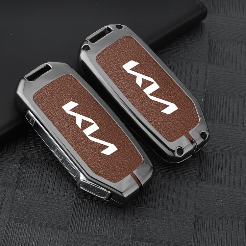 Vỏ Bọc Chìa Khóa 3 Nút 4 Nút Bằng Kim Loại Cho KIA K3 K5 CERATO SORENTO