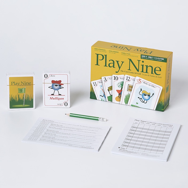 Play Nine - Trò chơi thẻ bài trí tuệ Play Nine dành cho 2 - 6 người chơi TomcityVN